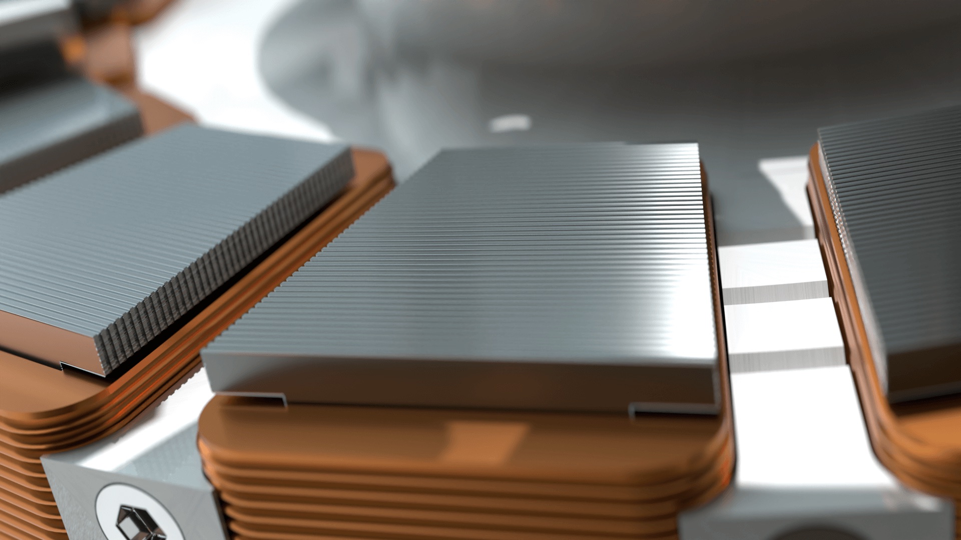 FLUX 350 stator render