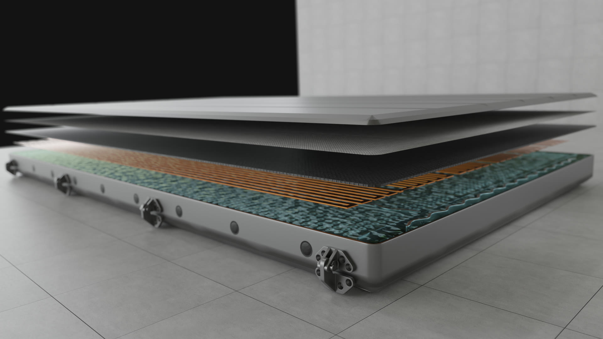 MEG50 module with lid lifted